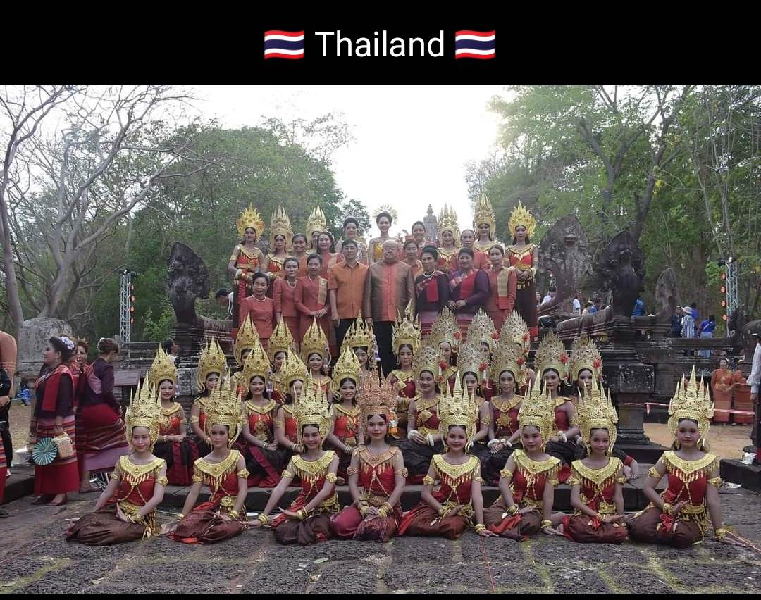 Apsara dance. Apsara style