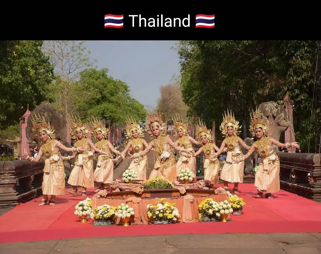 Apsara dance. Apsara style