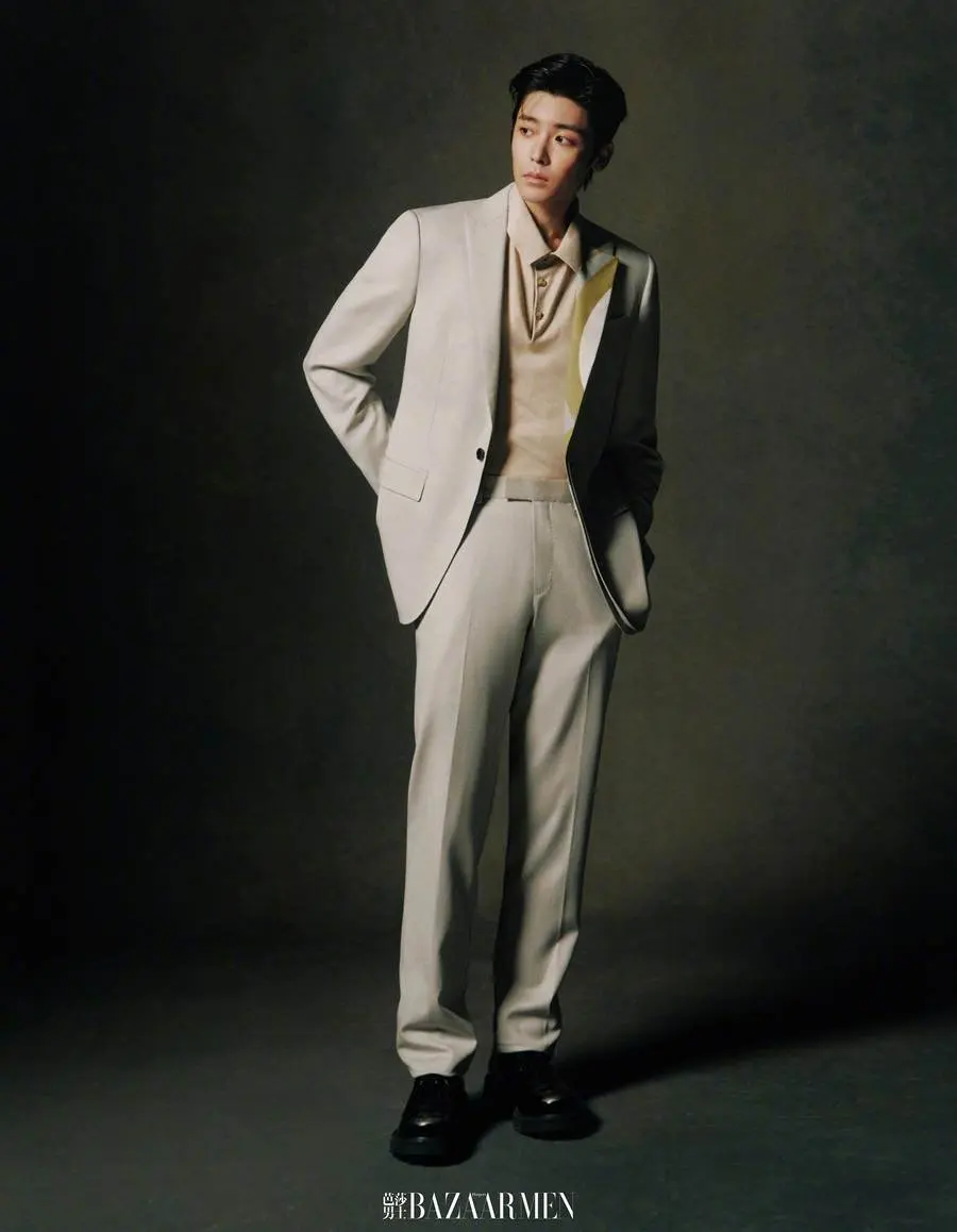 Hou Minghao @ Harper's BAZAAR Men China April 2023