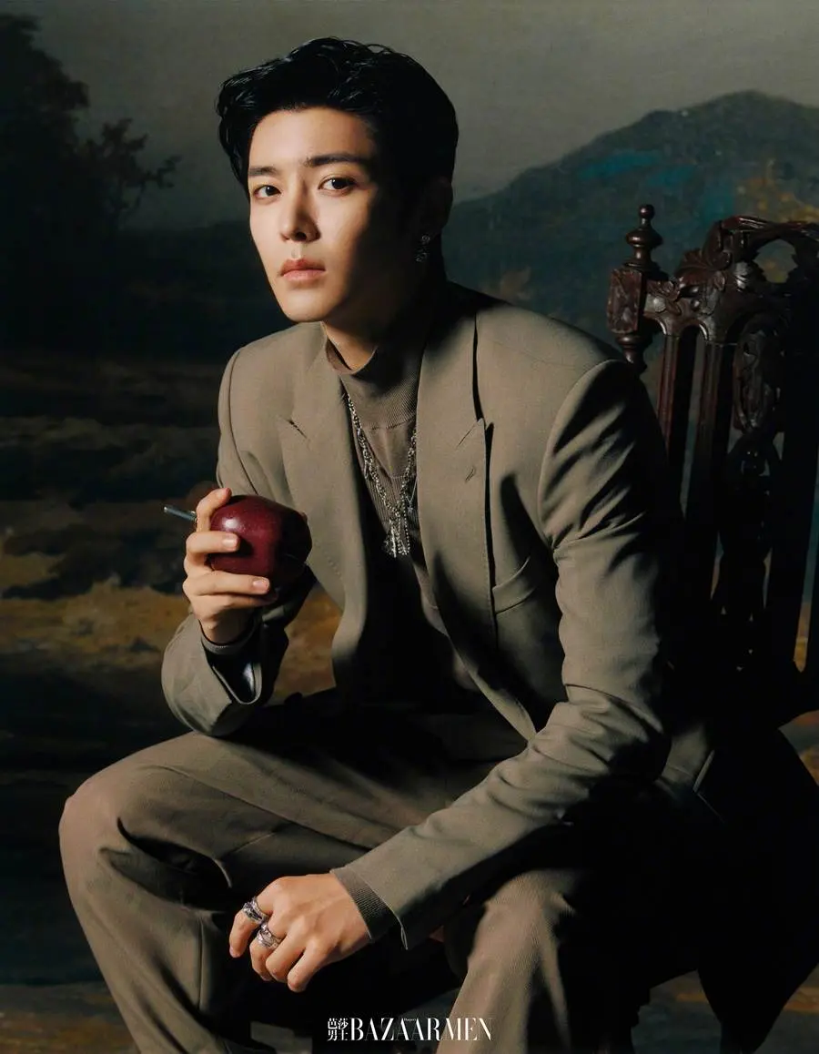 Hou Minghao @ Harper's BAZAAR Men China April 2023