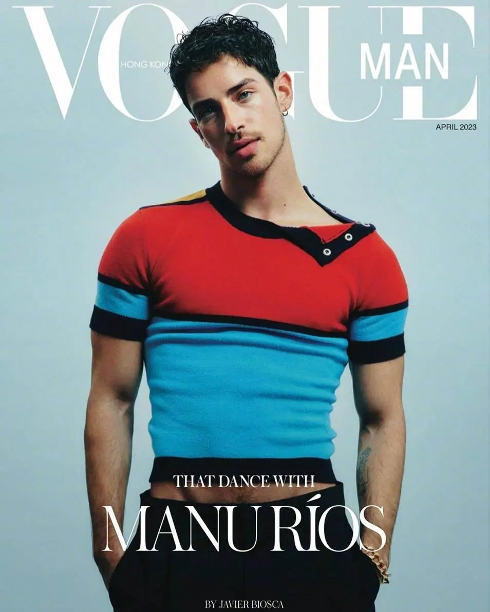 Manu Rios @ VOGUE Man HK April 2023