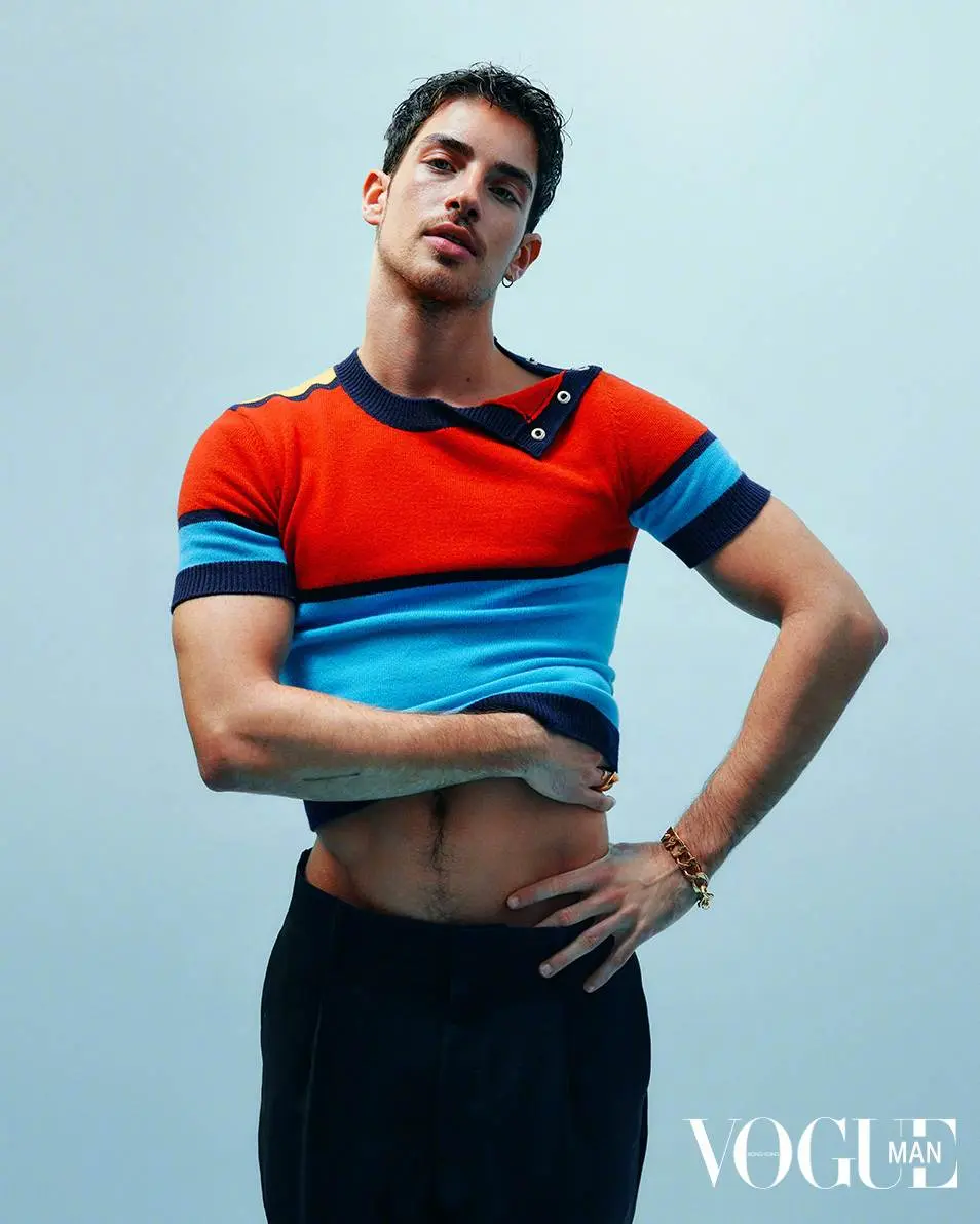 Manu Rios @ VOGUE Man HK April 2023