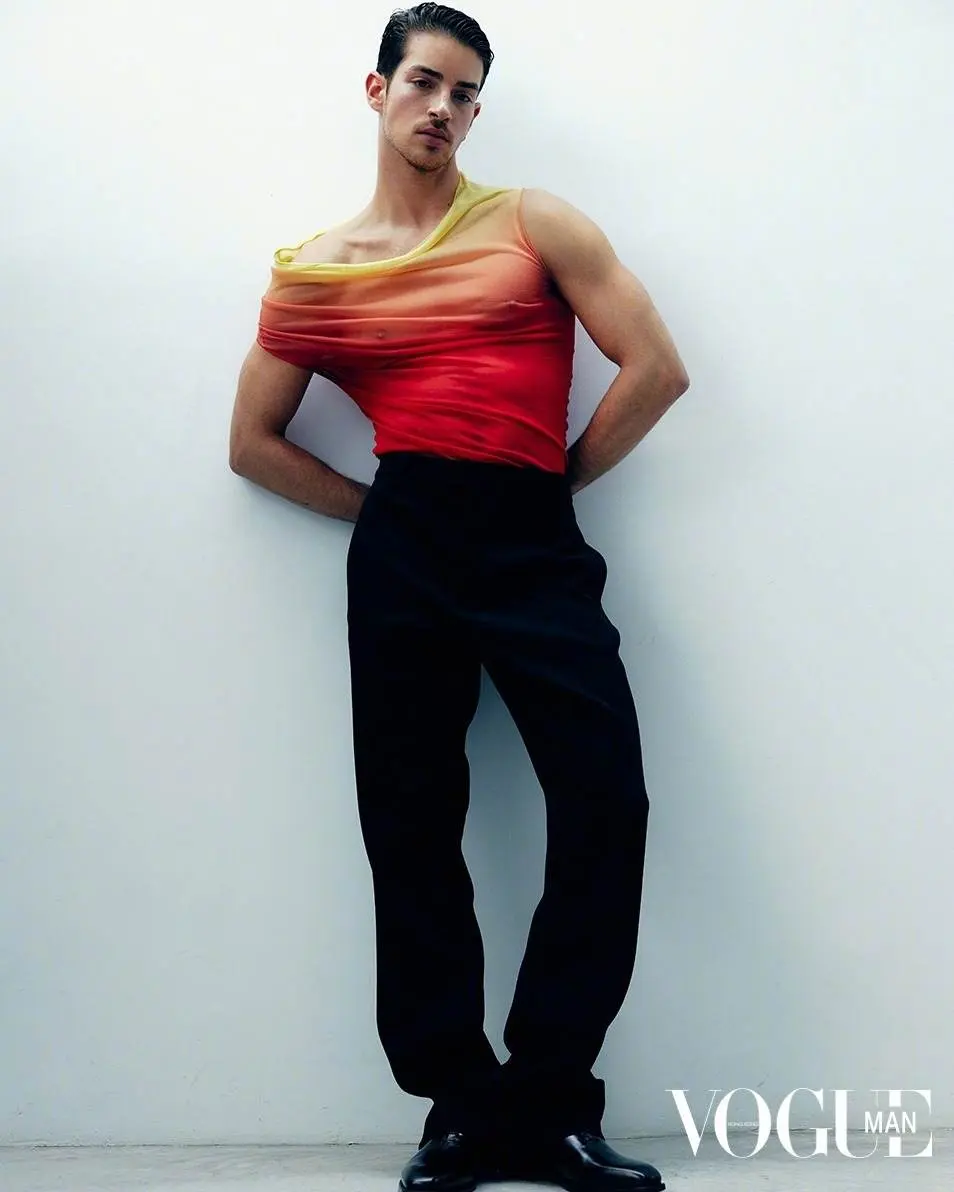 Manu Rios @ VOGUE Man HK April 2023