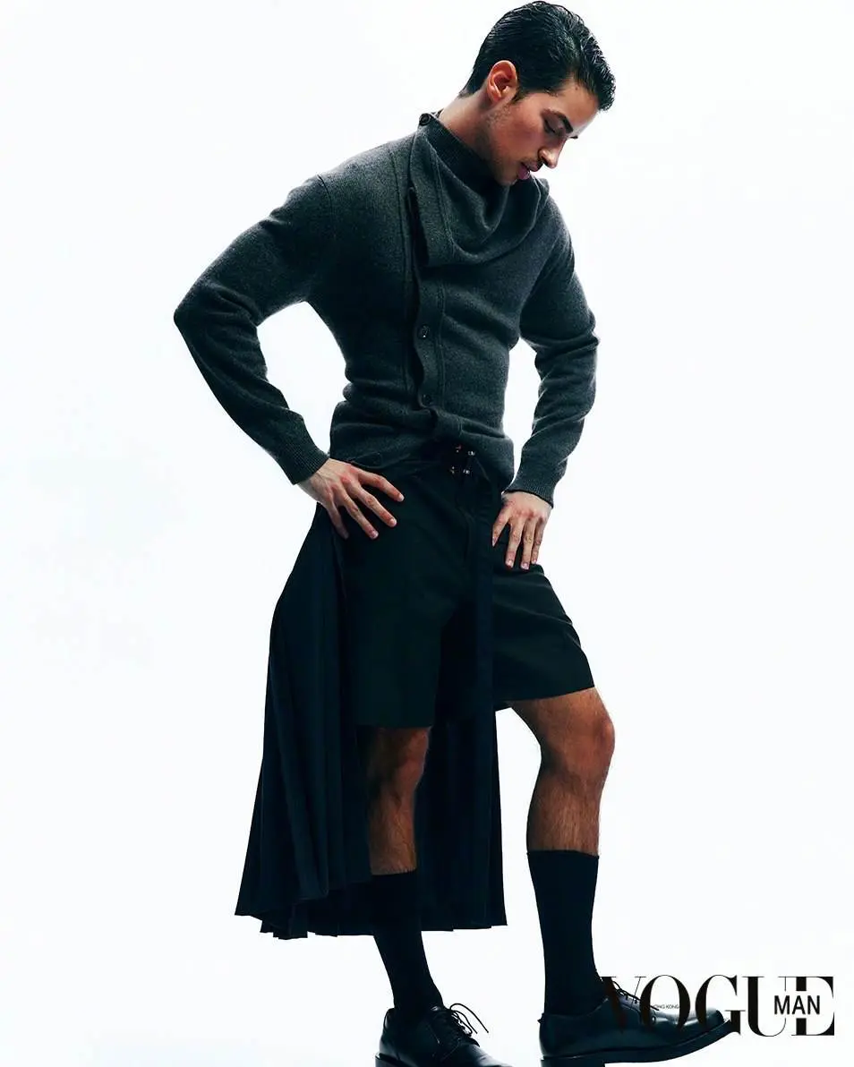 Manu Rios @ VOGUE Man HK April 2023