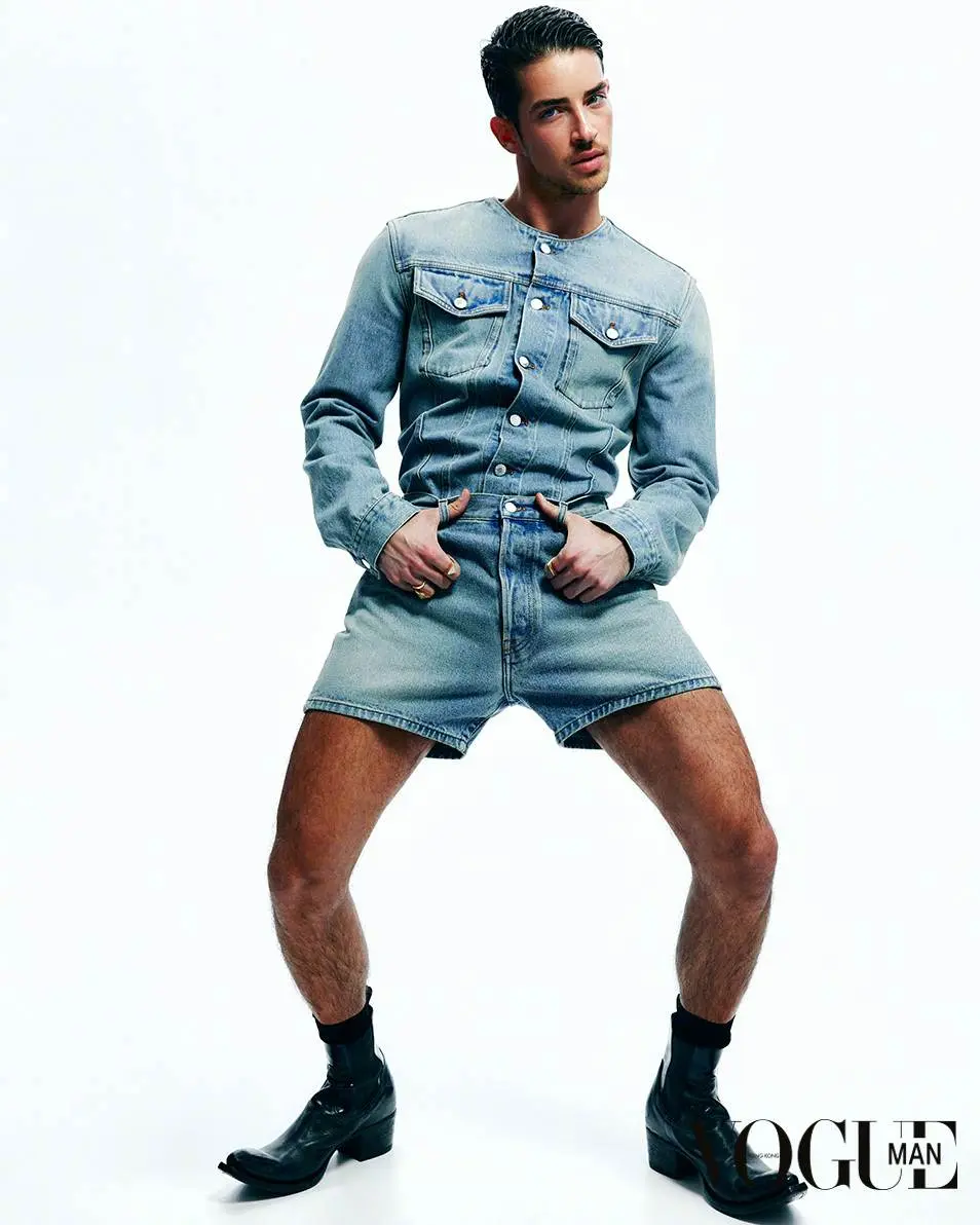 Manu Rios @ VOGUE Man HK April 2023