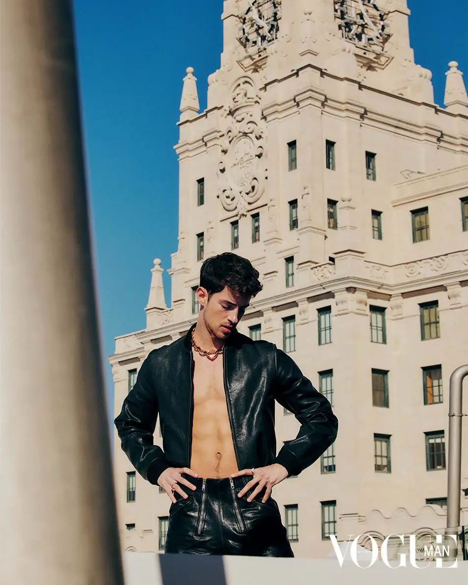 Manu Rios @ VOGUE Man HK April 2023