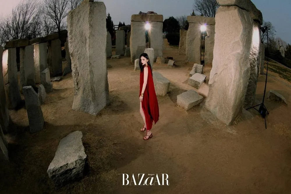 Gulinazha @ Harper's BAZAAR China April 2023 (Mini BAZAAR)