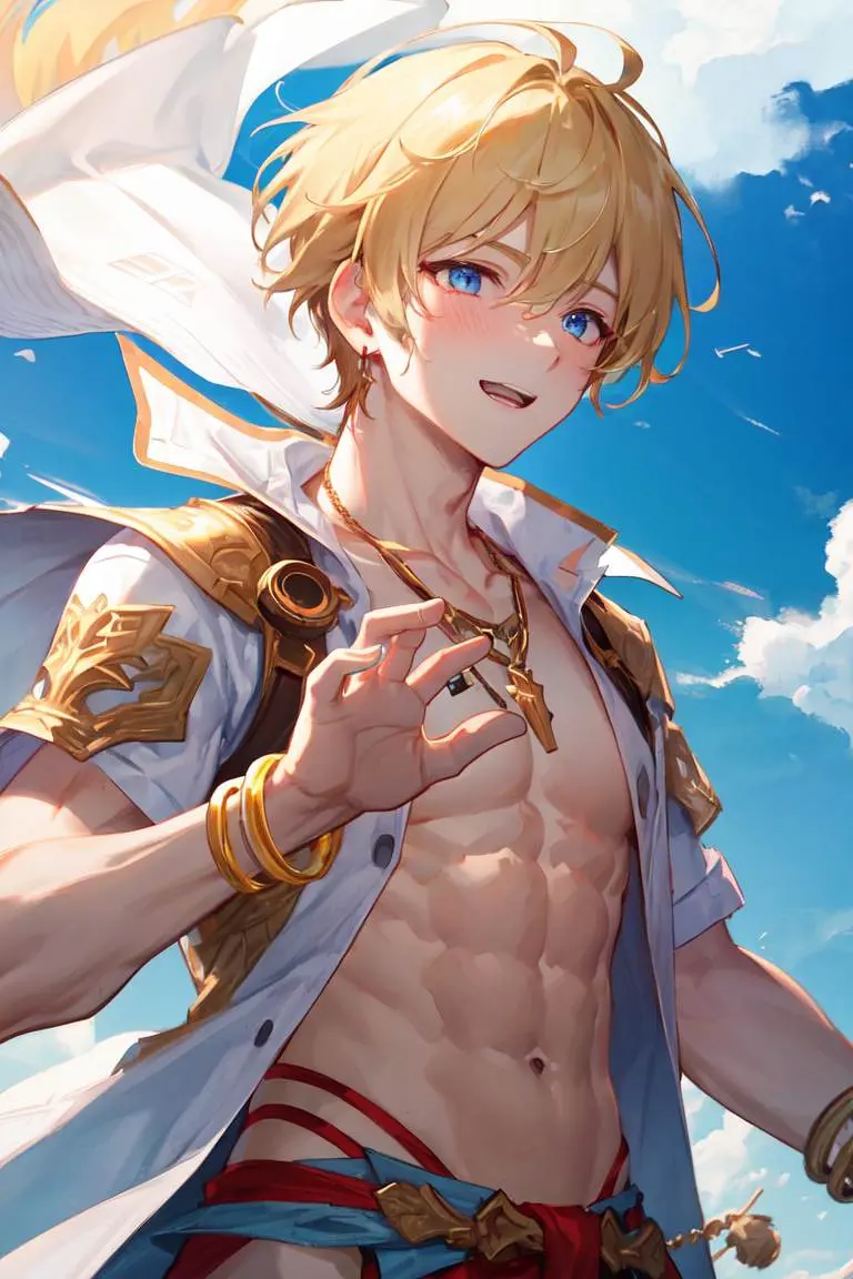 การ์ตูนผู้ชายหล่อเท่ 28