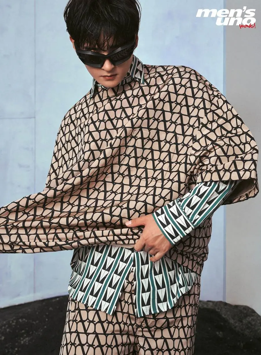 Zhang Yuan @ Men&rsquo;s Uno Young! China April 2023