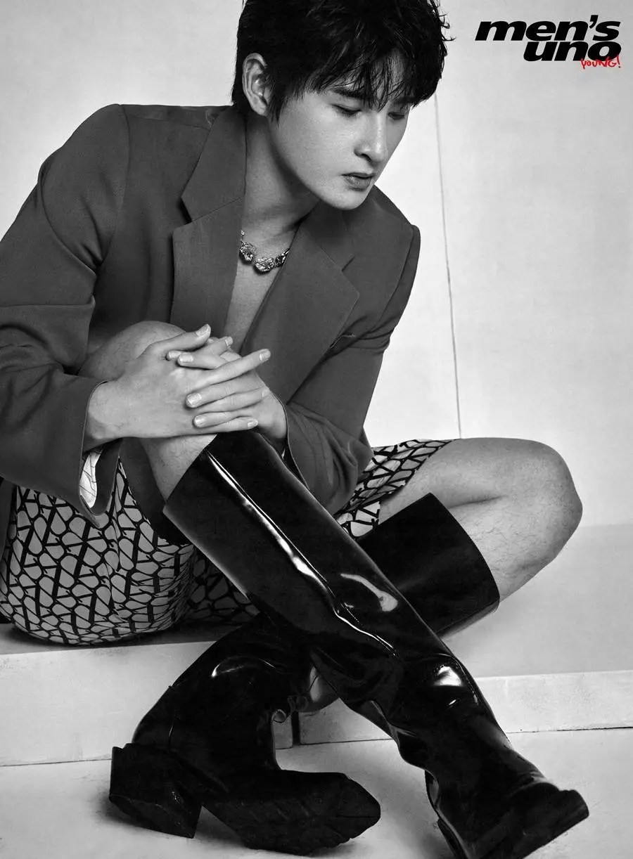 Zhang Yuan @ Men&rsquo;s Uno Young! China April 2023