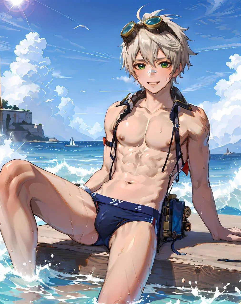 การ์ตูนผู้ชายหล่อเท่ 30