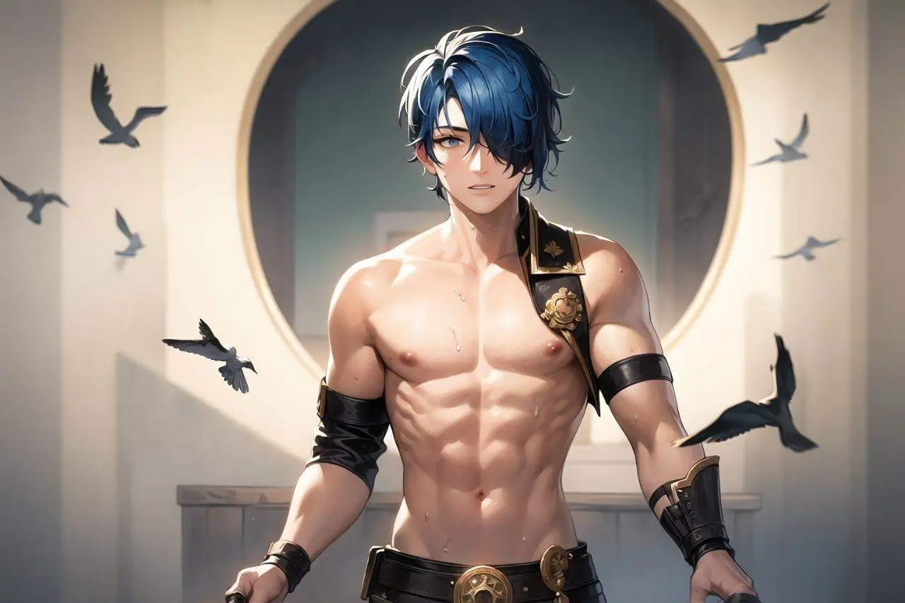 การ์ตูนผู้ชายหล่อเท่ 32