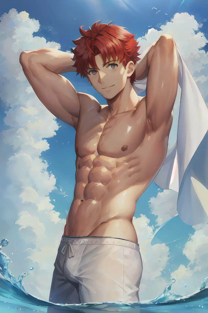 การ์ตูนผู้ชายหล่อเท่ 34