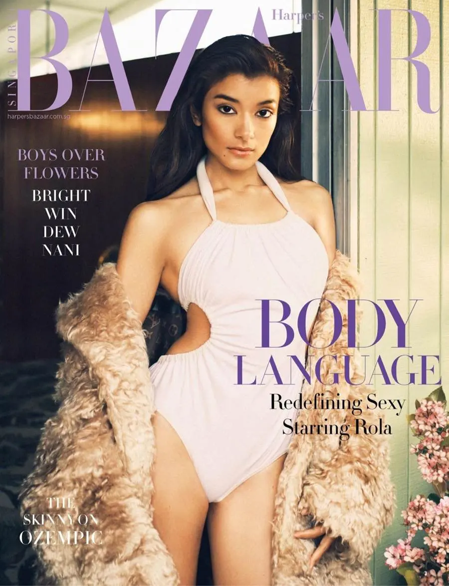 ไบร์ท-วิน-นานิ-ดิว @ Harper's BAZAAR Singapore May 2023