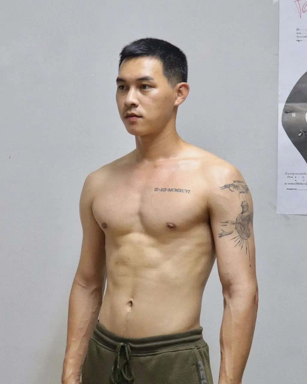 ผู้ชายหน้าร้อน