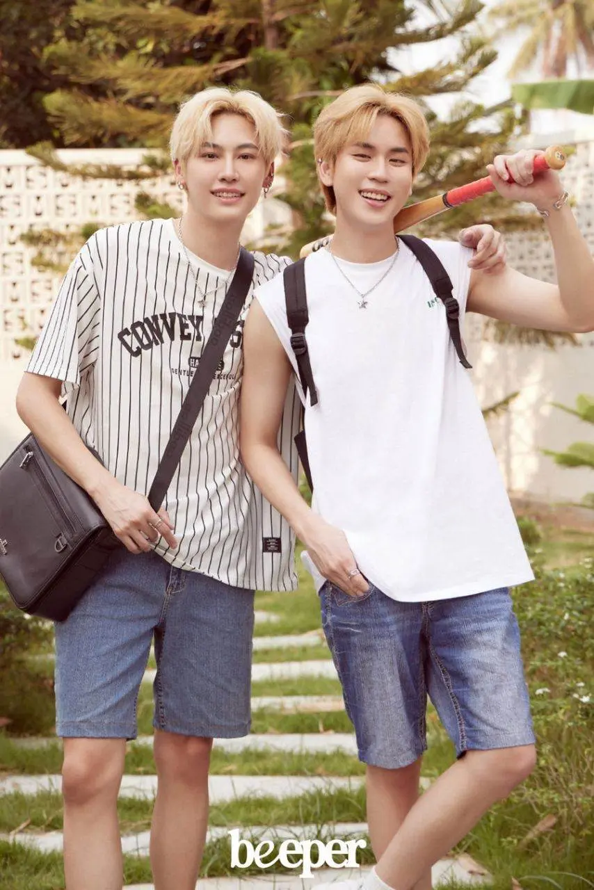 บุ๋น-นพณัฐ & เปรม-วรุศ @ Beeper Magazine China May 2023