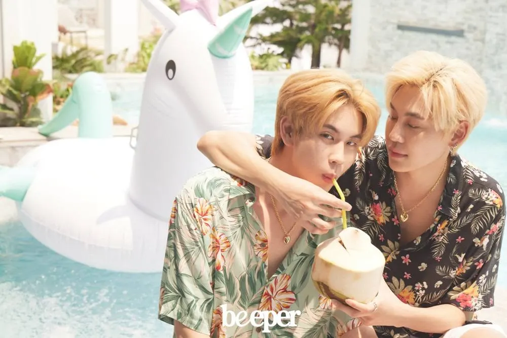 บุ๋น-นพณัฐ & เปรม-วรุศ @ Beeper Magazine China May 2023
