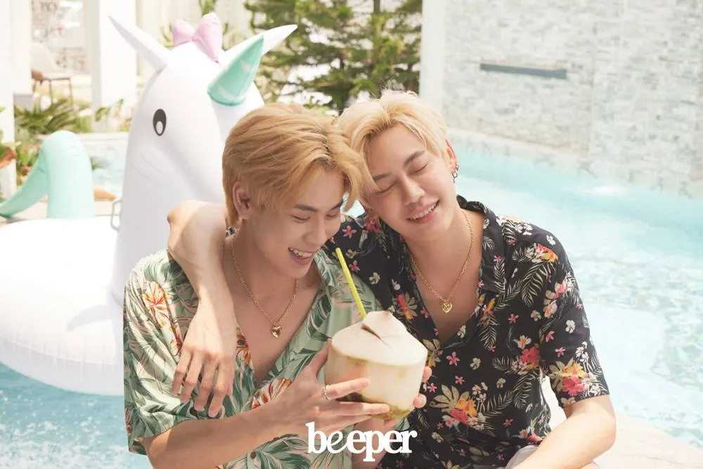 บุ๋น-นพณัฐ & เปรม-วรุศ @ Beeper Magazine China May 2023