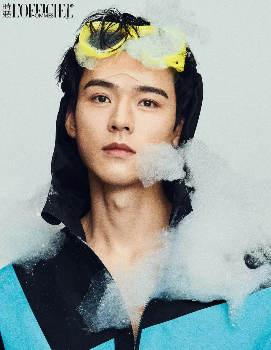 GongJun @ L&rsquo;Officiel Hommes China June 2023