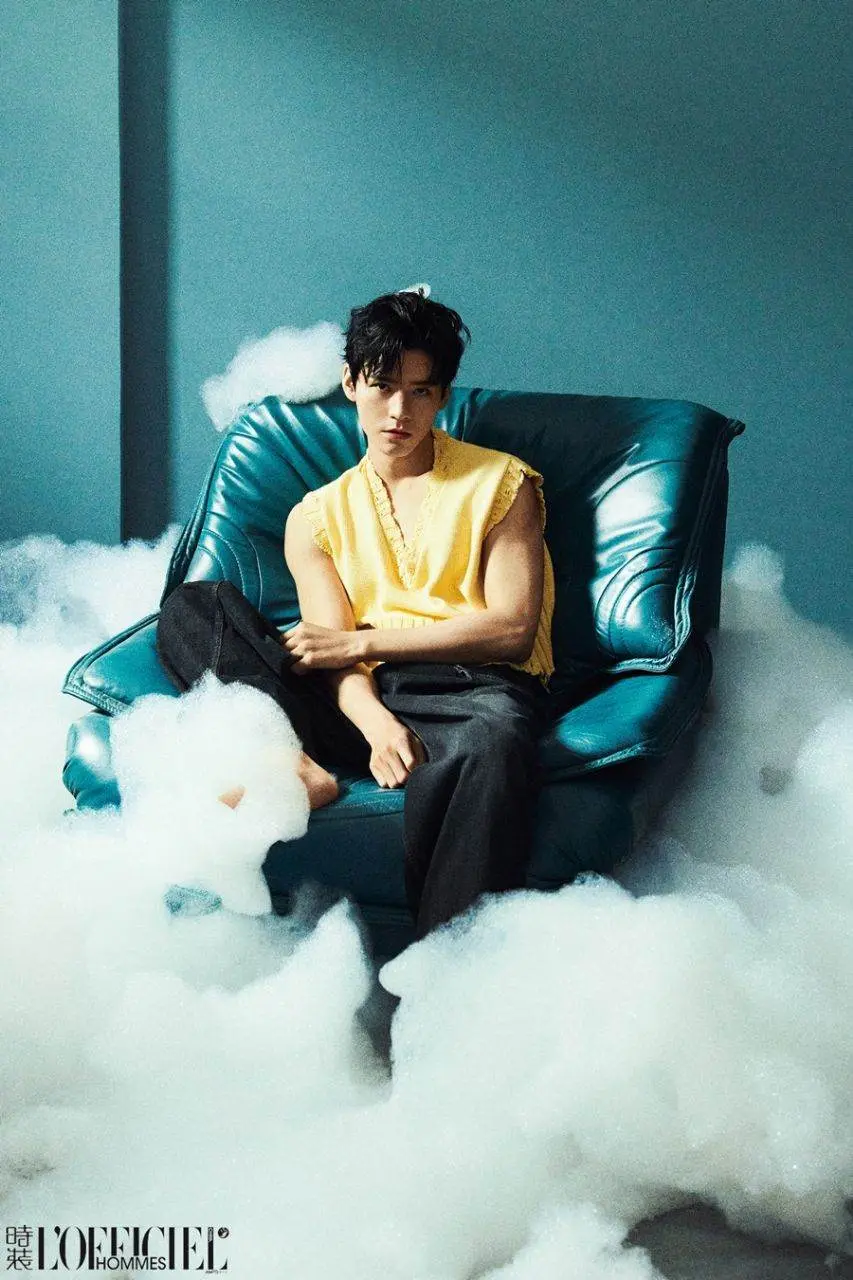 GongJun @ L&rsquo;Officiel Hommes China June 2023