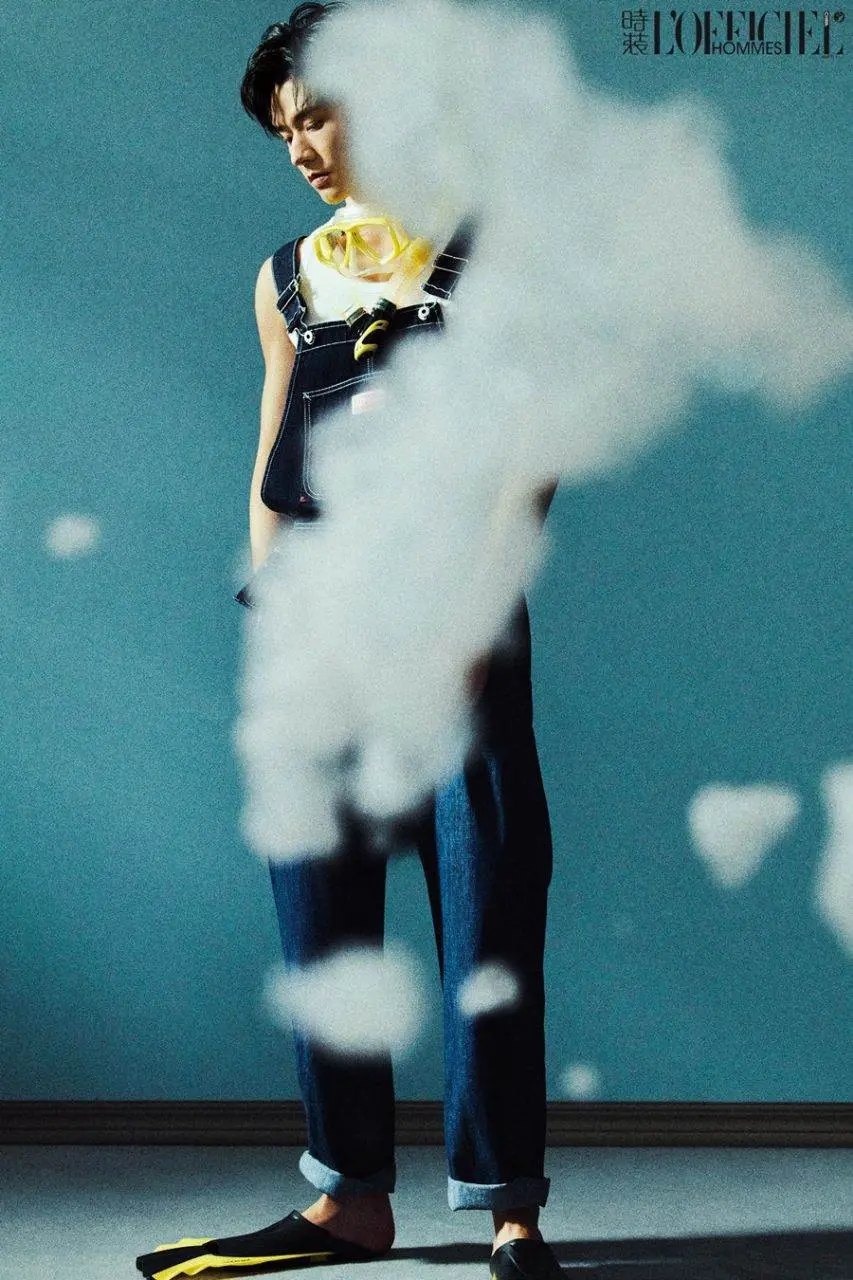 GongJun @ L&rsquo;Officiel Hommes China June 2023