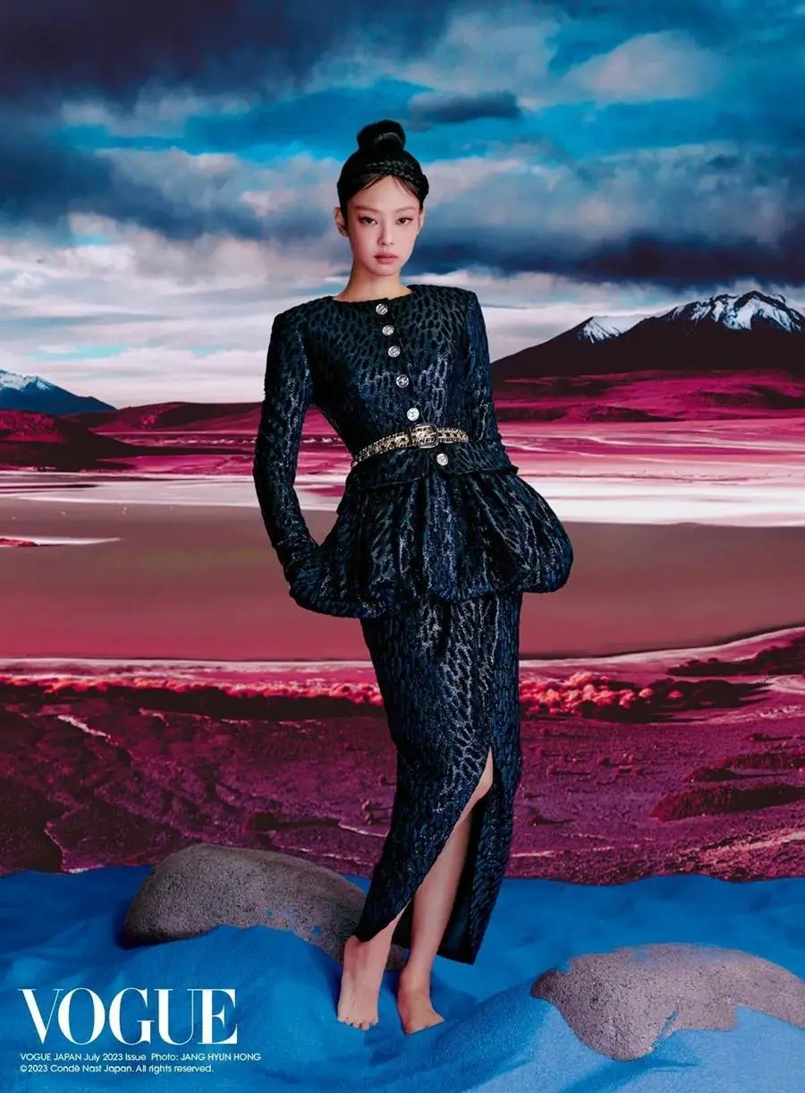 (BLACKPINK) Jennie @ VOGUE Japan July 2023