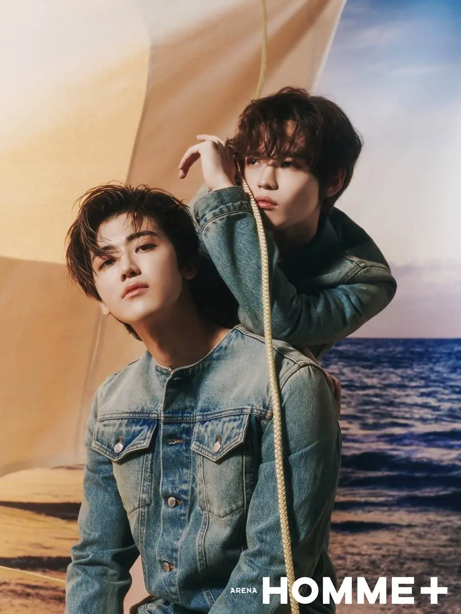 (NCT DREAM) Jaemin & Chenle @ Arena HOMME+ China June 2023