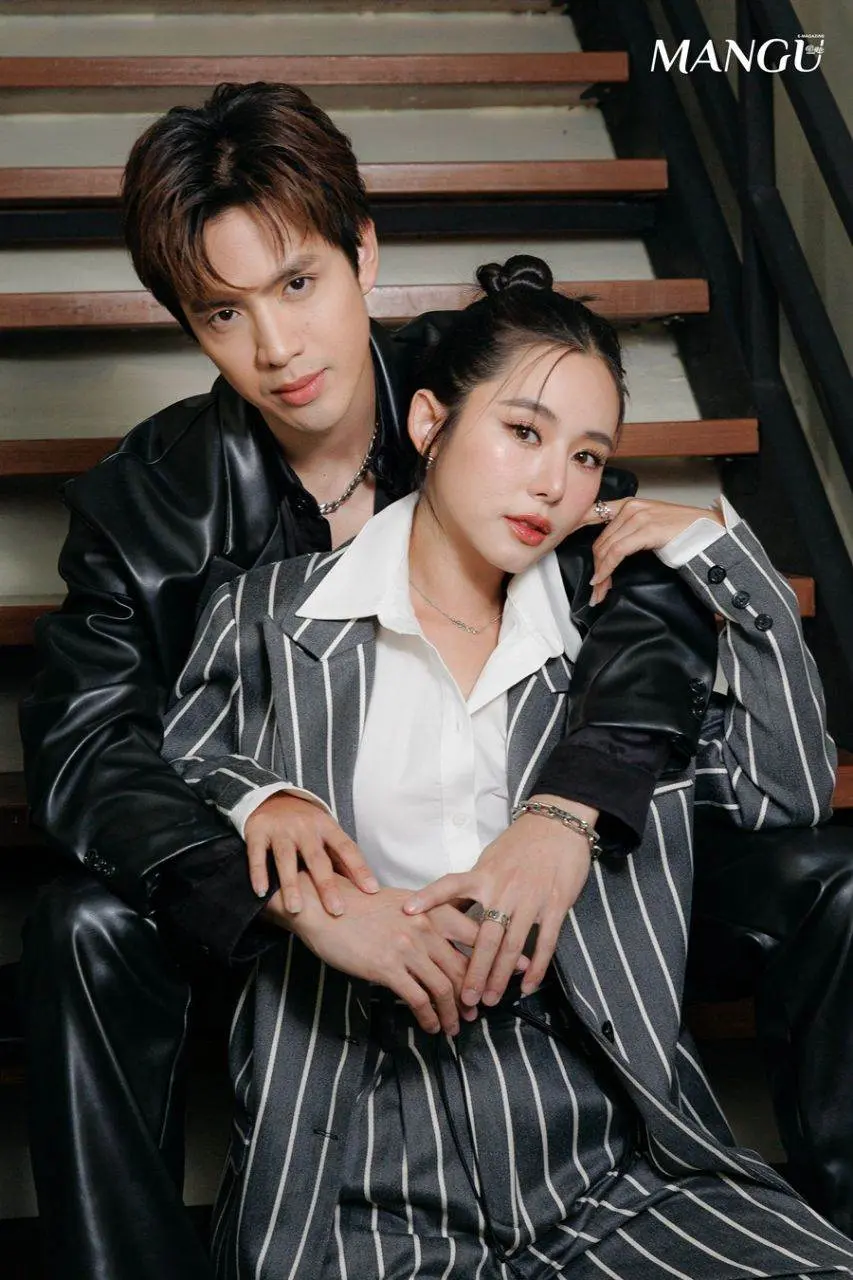 ฟิล์ม-ธนภัทร & ใบเฟิร์น-อัญชสา @ ManGu Magazine issue 256 May 2023