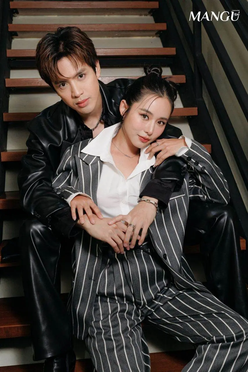 ฟิล์ม-ธนภัทร & ใบเฟิร์น-อัญชสา @ ManGu Magazine issue 256 May 2023