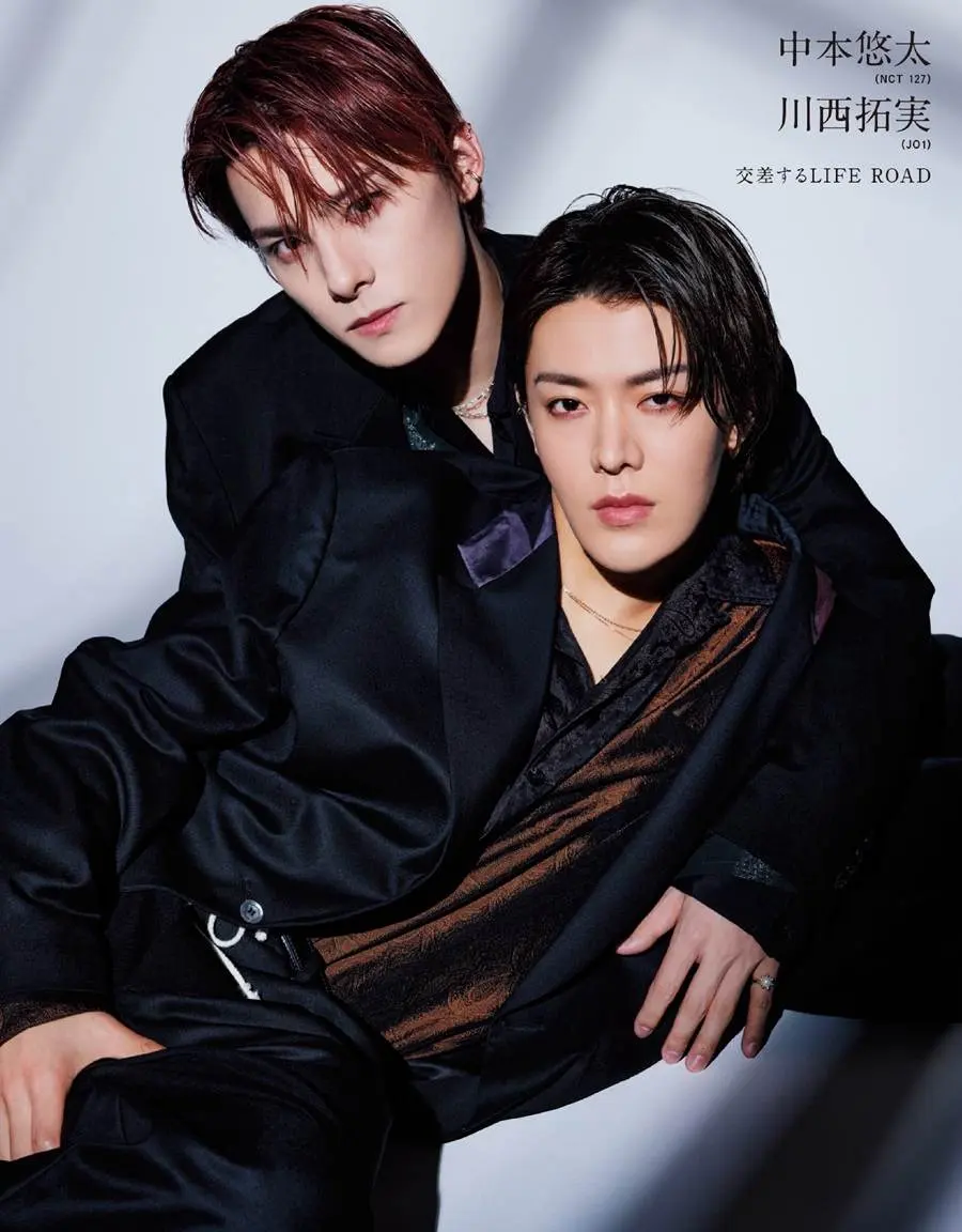 (NCT 127) Yuta & (JO1) Kawanishi Takumi @ anan Magazine Japan May 2023
