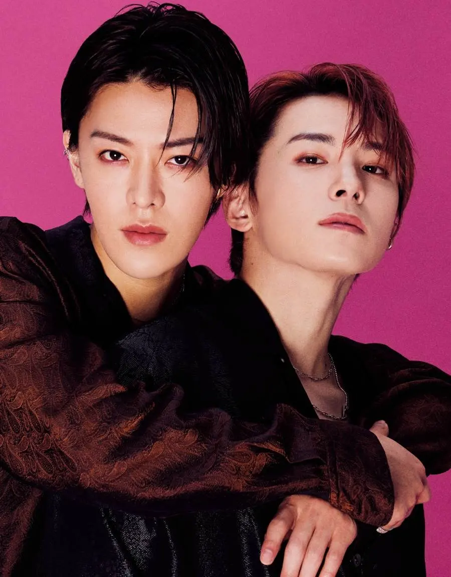 (NCT 127) Yuta & (JO1) Kawanishi Takumi @ anan Magazine Japan May 2023