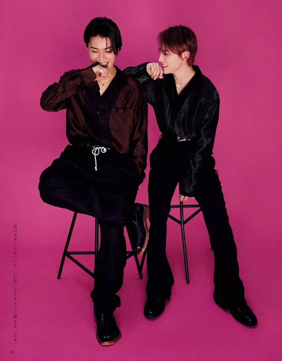 (NCT 127) Yuta & (JO1) Kawanishi Takumi @ anan Magazine Japan May 2023