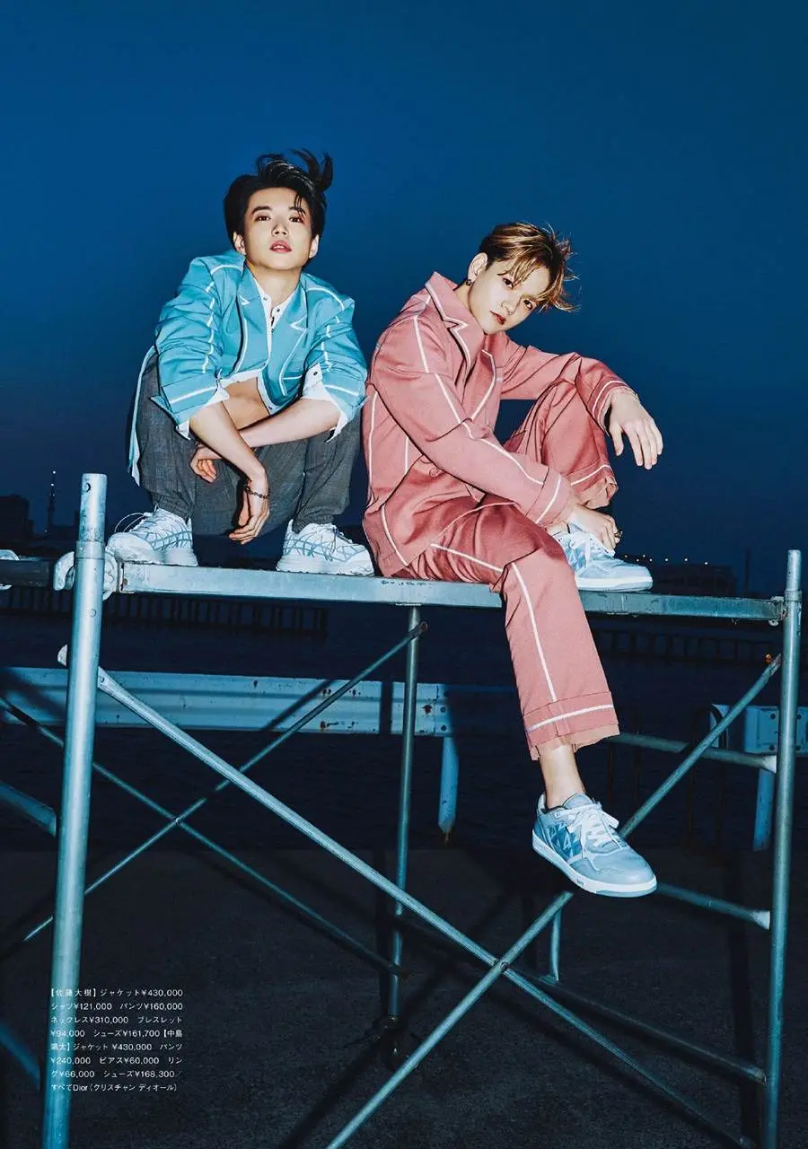 (FANTASTICS) Taiki Sato & Sota Nakajima @ Num&eacute;ro TOKYO July-August 2023