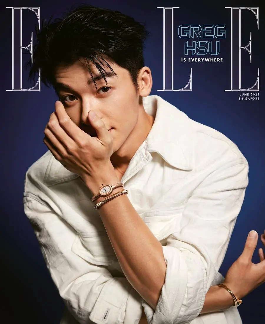 Greg Hsu @ ELLE Singapore June 2023
