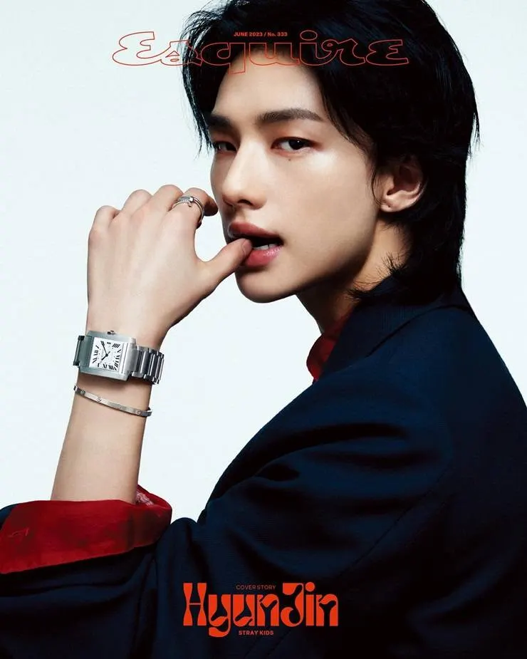 (Stray Kids) Hyunjin @ Esquire Korea June 2023