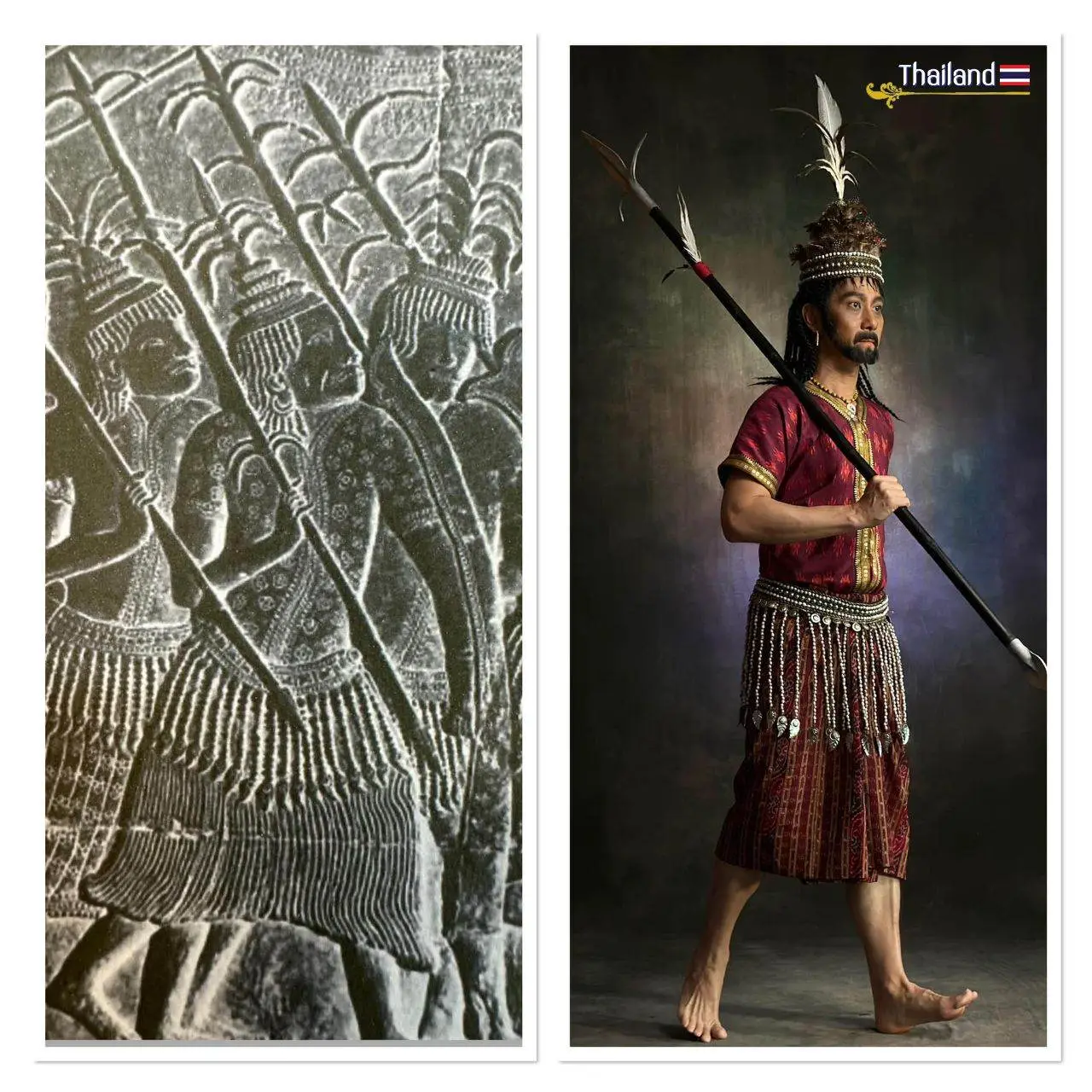 🇹🇭 THAILAND | Syam kuk (Ancient costume of Thai history)