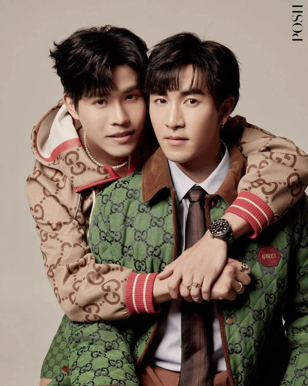 กุน-กิตติคุณ & เกี๊ยก-วัทธิกร @ POSH Magazine Thailand