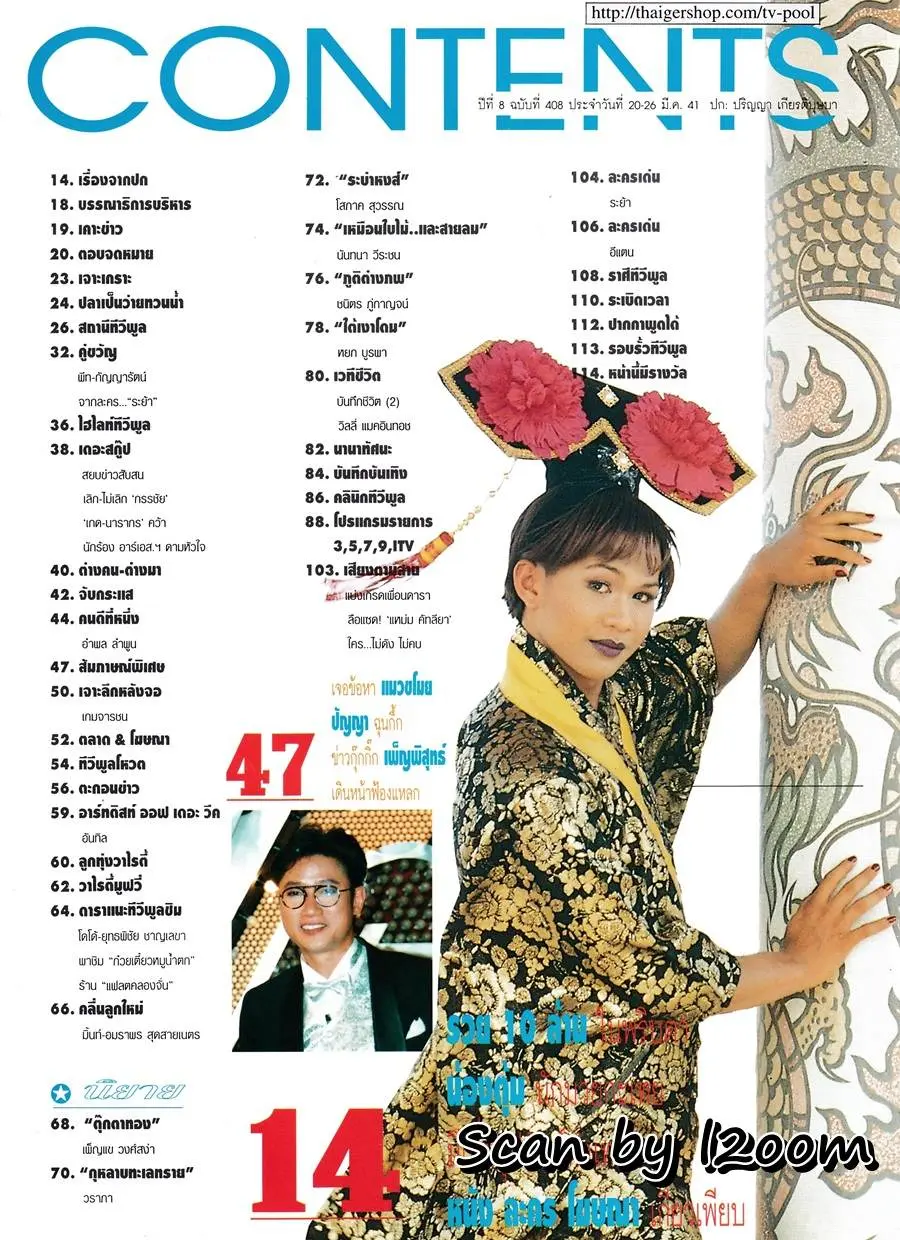 (วันวาน) ตุ้ม ปริญญา @ นิตยสาร ทีวีพูล ปีที่ 8 ฉบับที่ 408 มีนาคม 2541