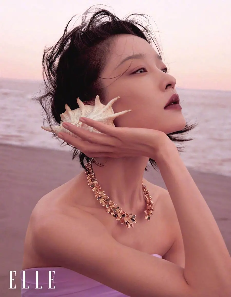 Du Juan @ ELLE China July 2023