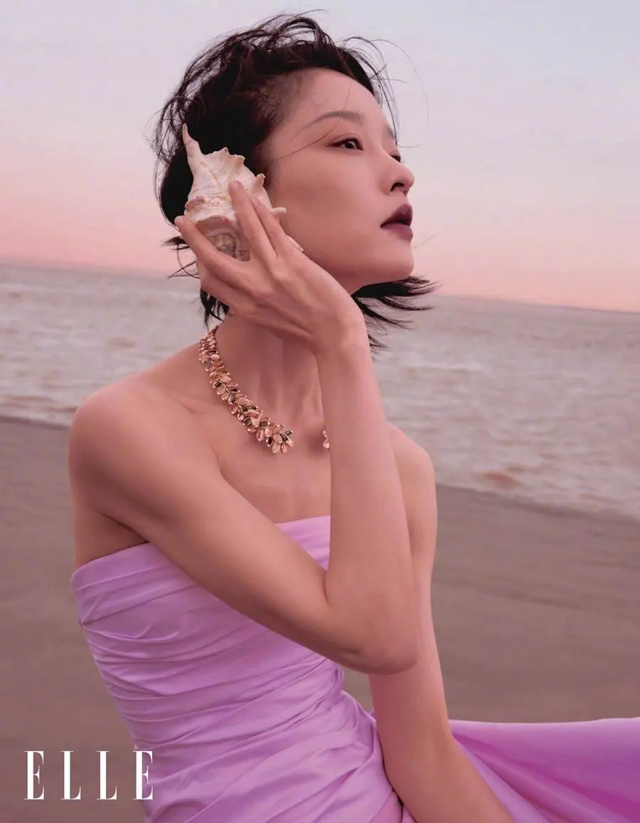 Du Juan @ ELLE China July 2023