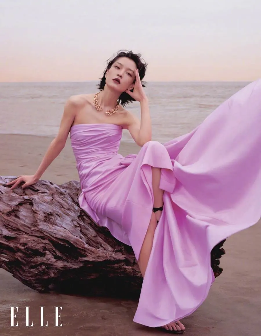 Du Juan @ ELLE China July 2023