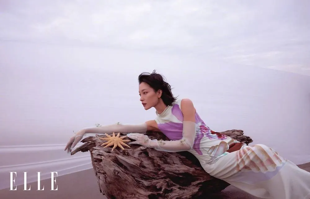 Du Juan @ ELLE China July 2023