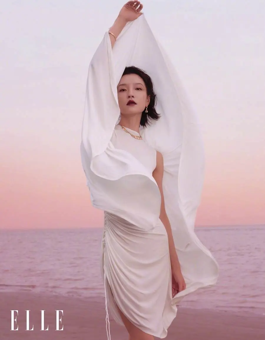 Du Juan @ ELLE China July 2023