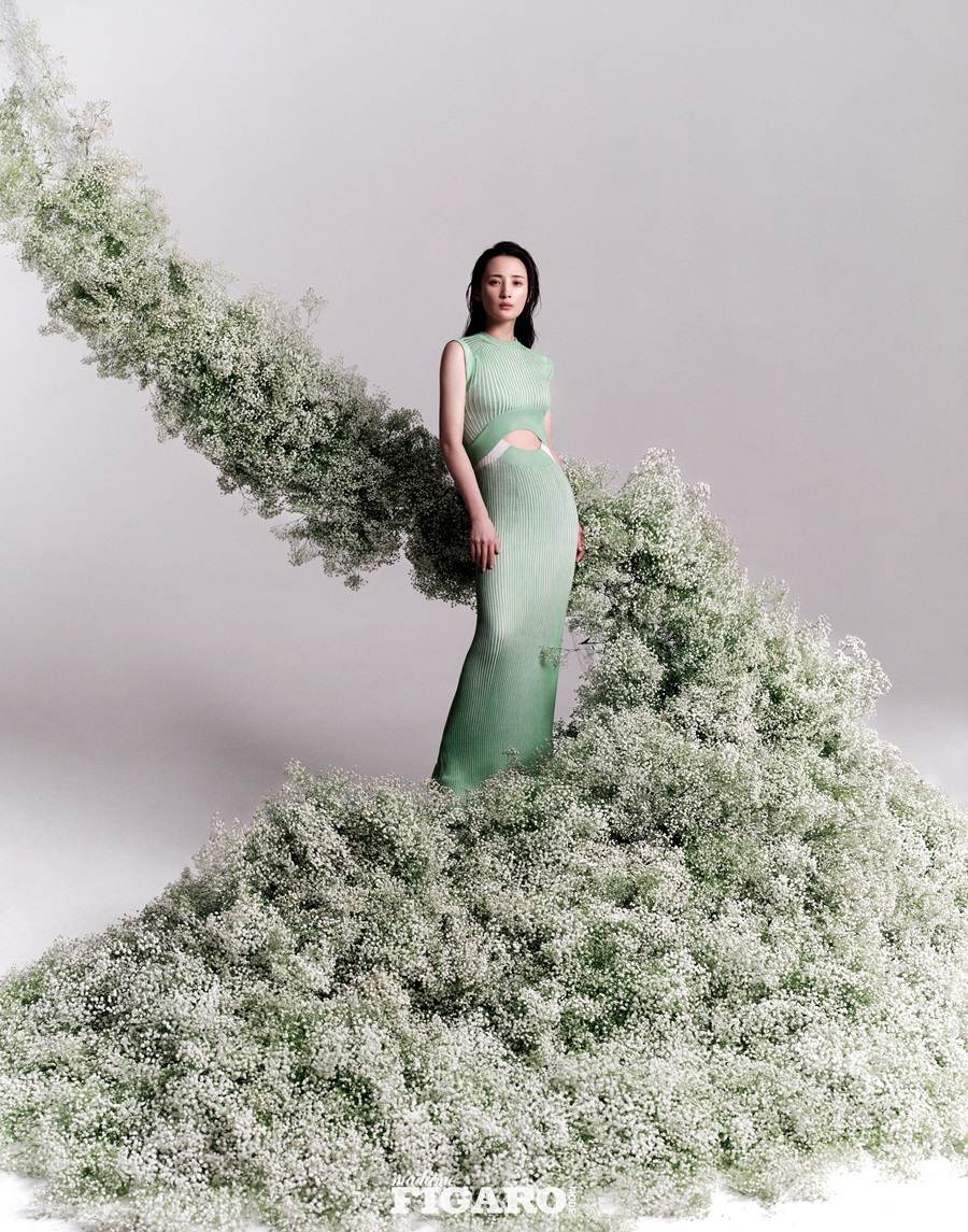 Jiang Qinqin @ madame FIGARO Mode China June 2023