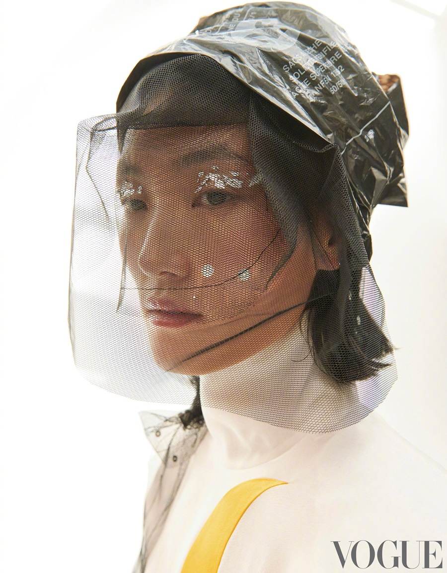 Quannah Chasinghorse, Lina Zhang & Amber Valletta @ VOGUE China July 2023