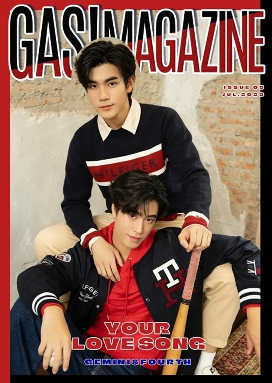 เจมีไนน์-นรวิชญ์ & โฟร์ท-ณัฐวรรธน์ @ GAS! Magazine China July 2023