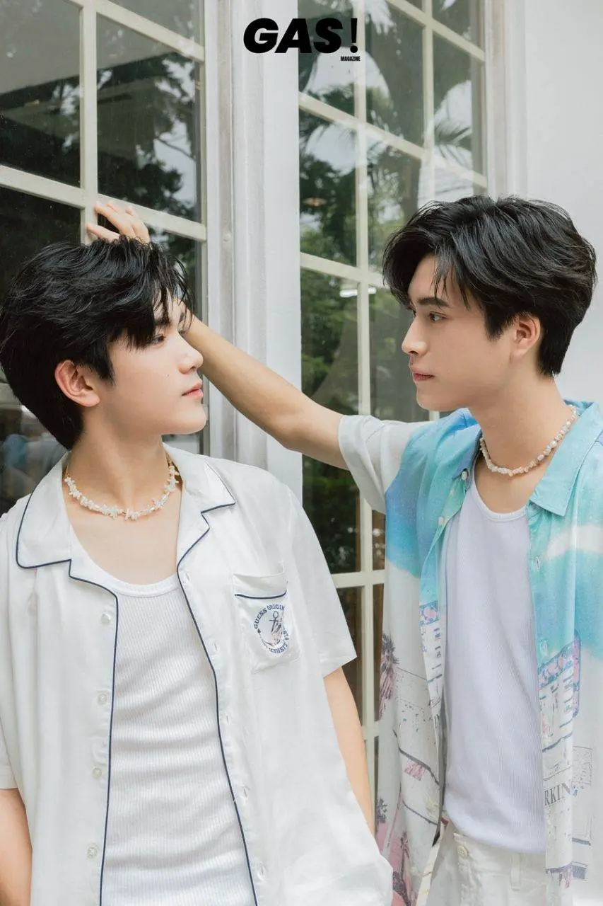 เจมีไนน์-นรวิชญ์ & โฟร์ท-ณัฐวรรธน์ @ GAS! Magazine China July 2023