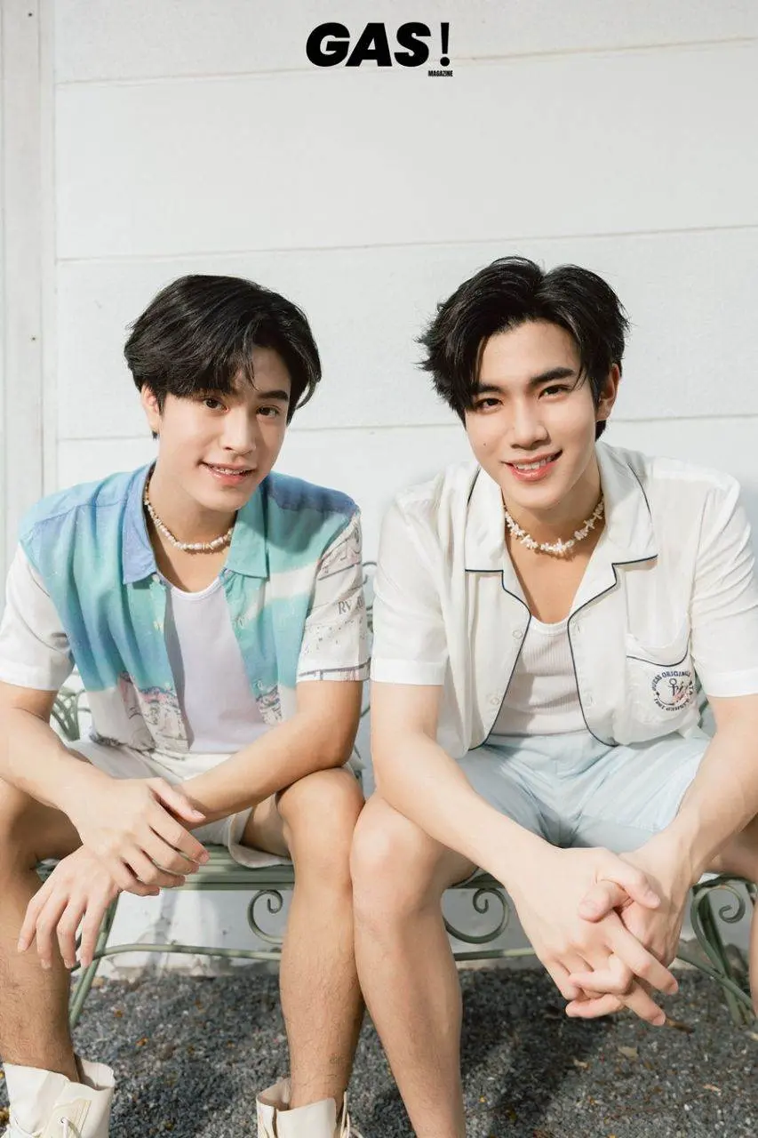 เจมีไนน์-นรวิชญ์ & โฟร์ท-ณัฐวรรธน์ @ GAS! Magazine China July 2023