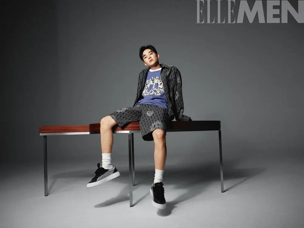 Henry Lau @ ELLEMEN China July 2023