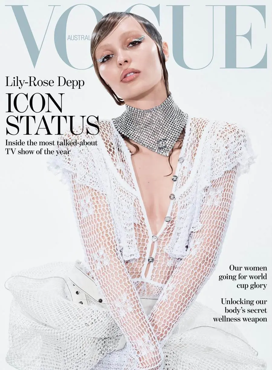 Lily-Rose Depp & Troye Sivan @ VOGUE Australia July 2023